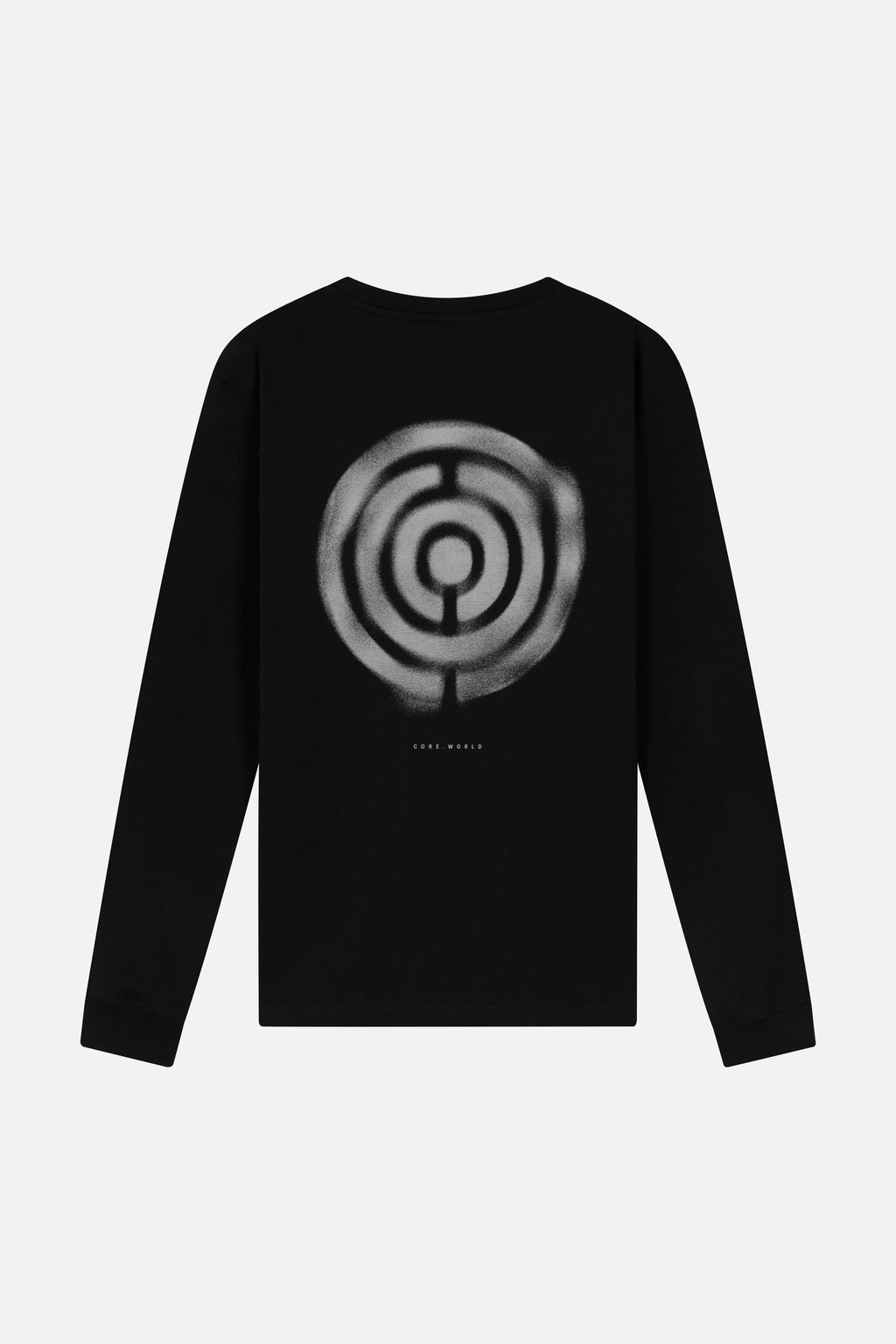 CORE BLUR ICON LONGSLEEVE BLACK