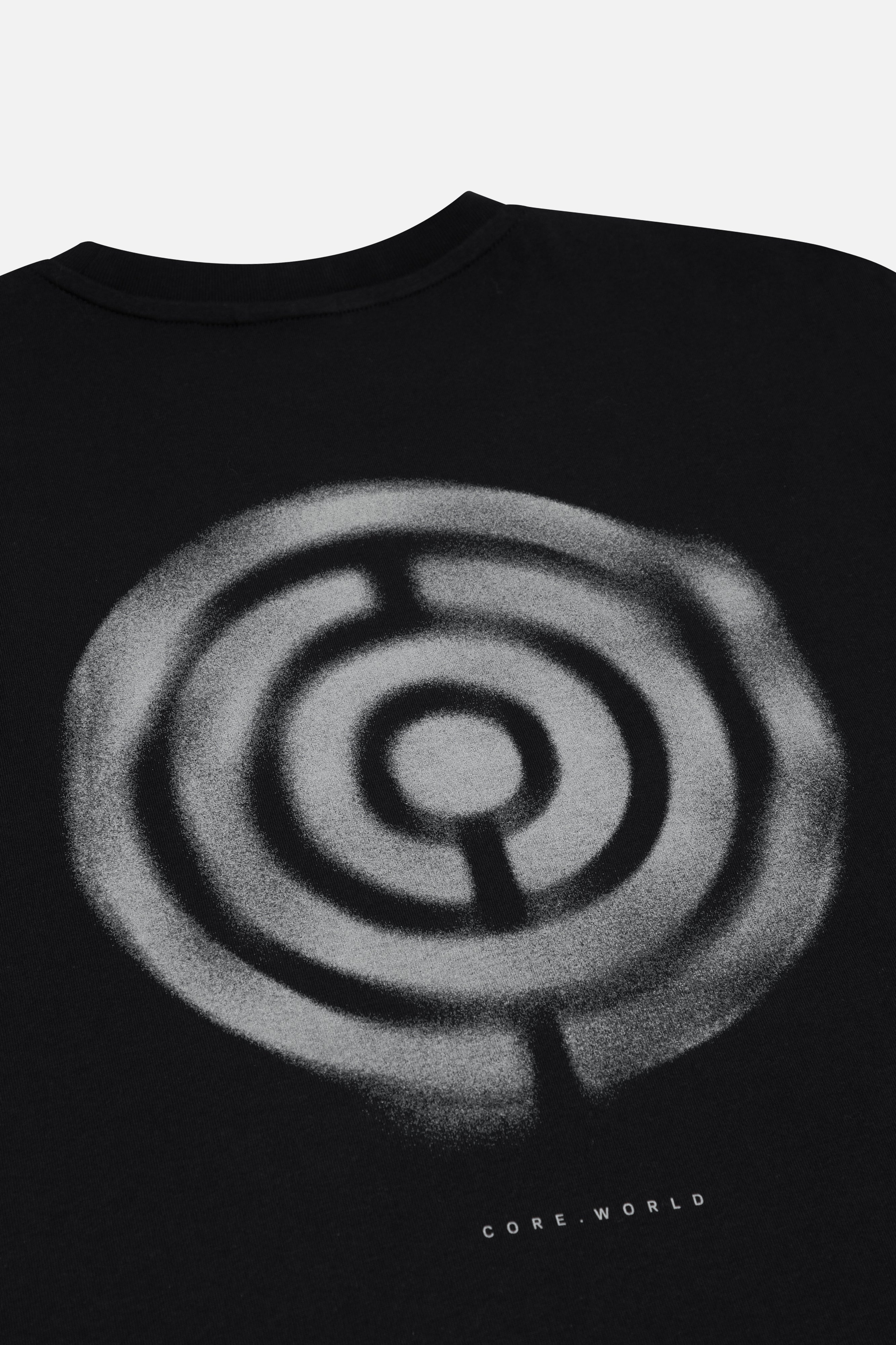 CORE BLUR ICON LONGSLEEVE BLACK