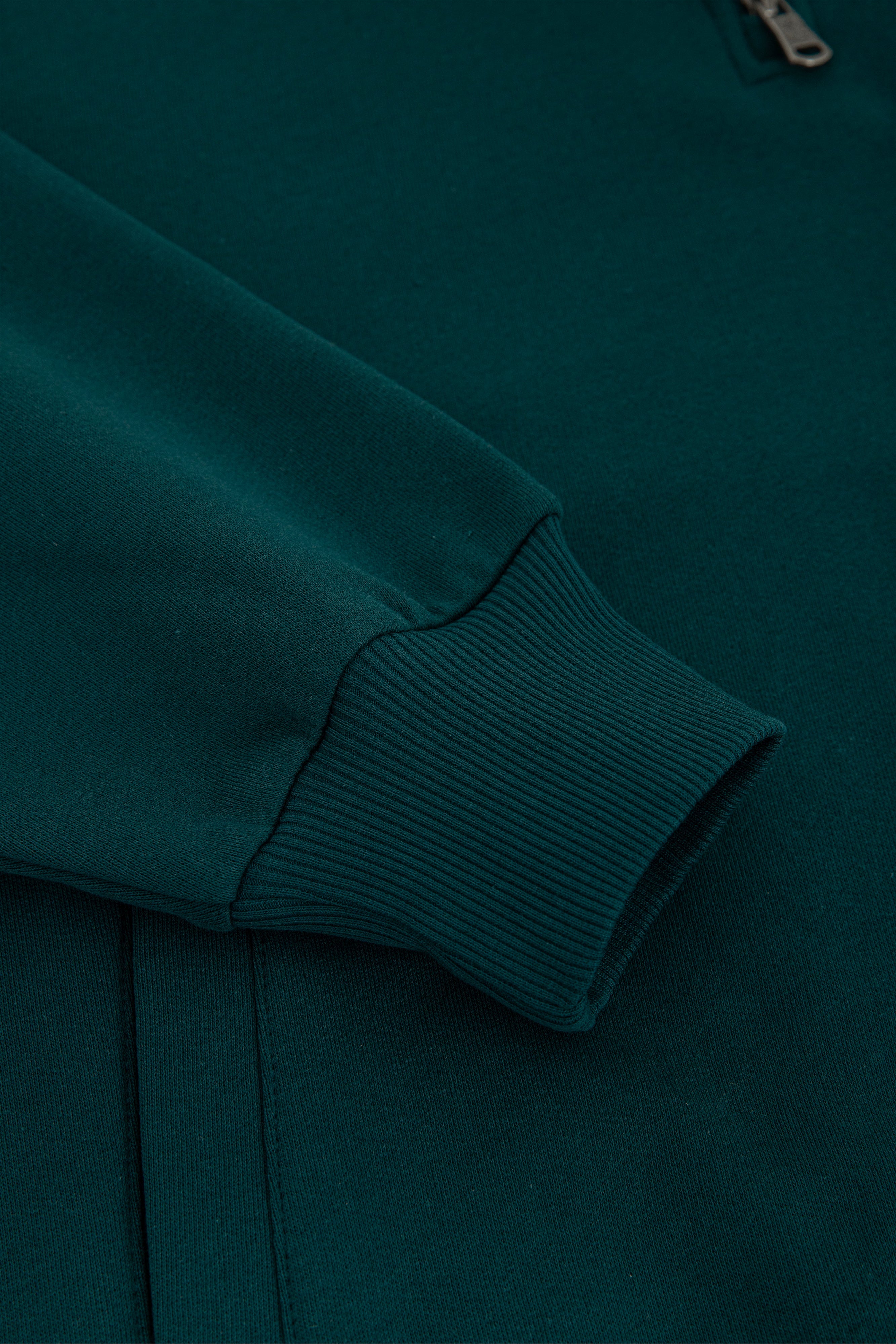 GLOBE ZIP SWEATSHIRT