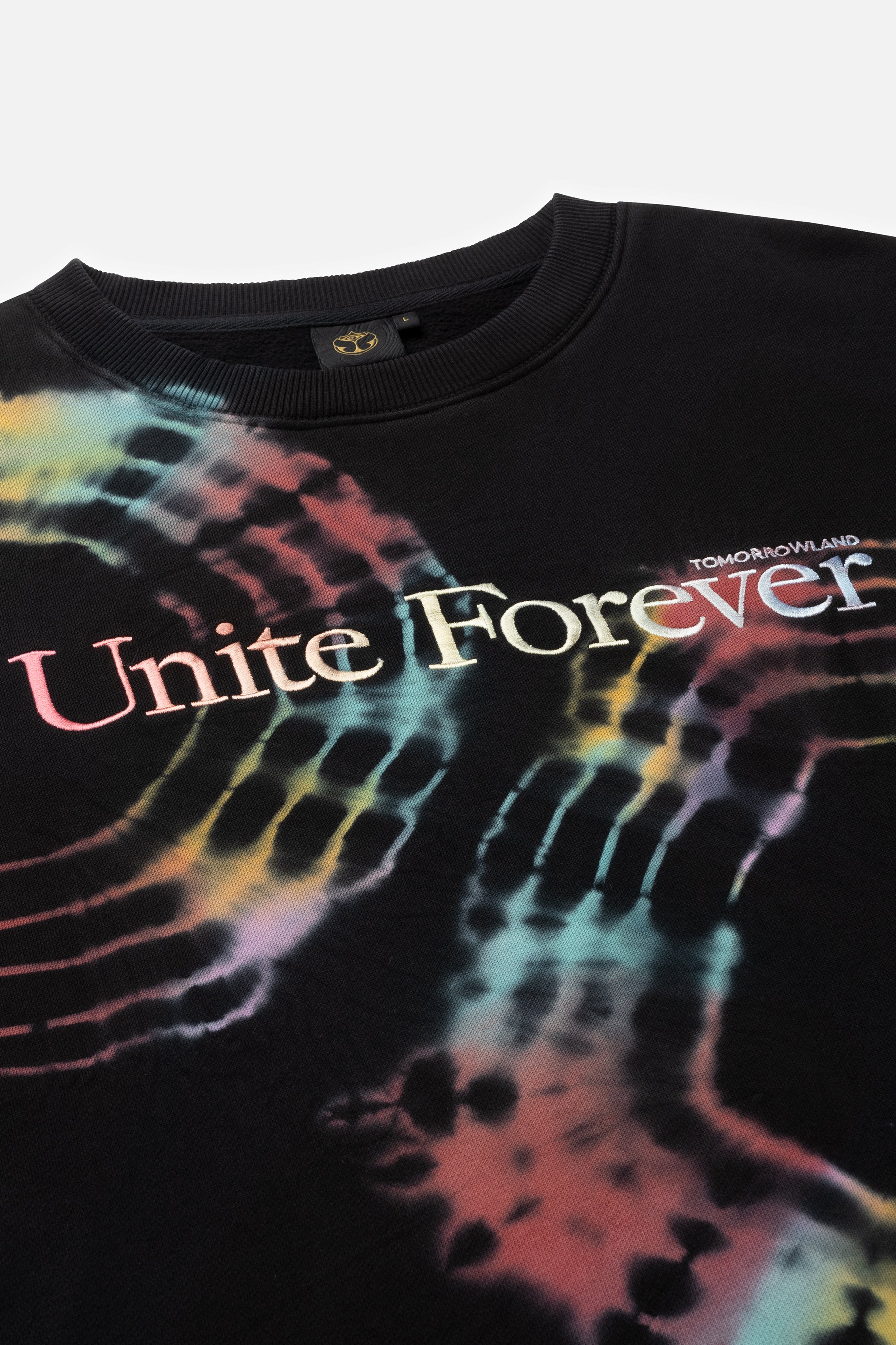 FLORAL UNITE TIE DYE SWEATSHIRT