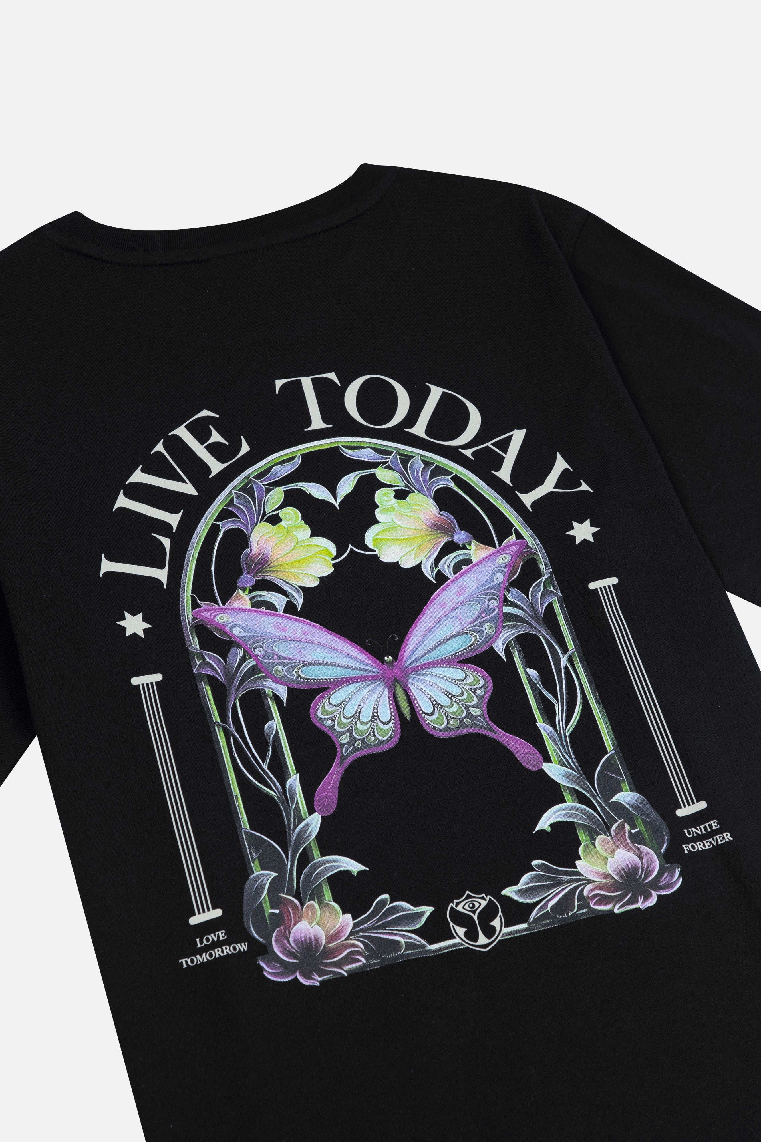 BUTTERFLY LIVE TODAY T-SHIRT