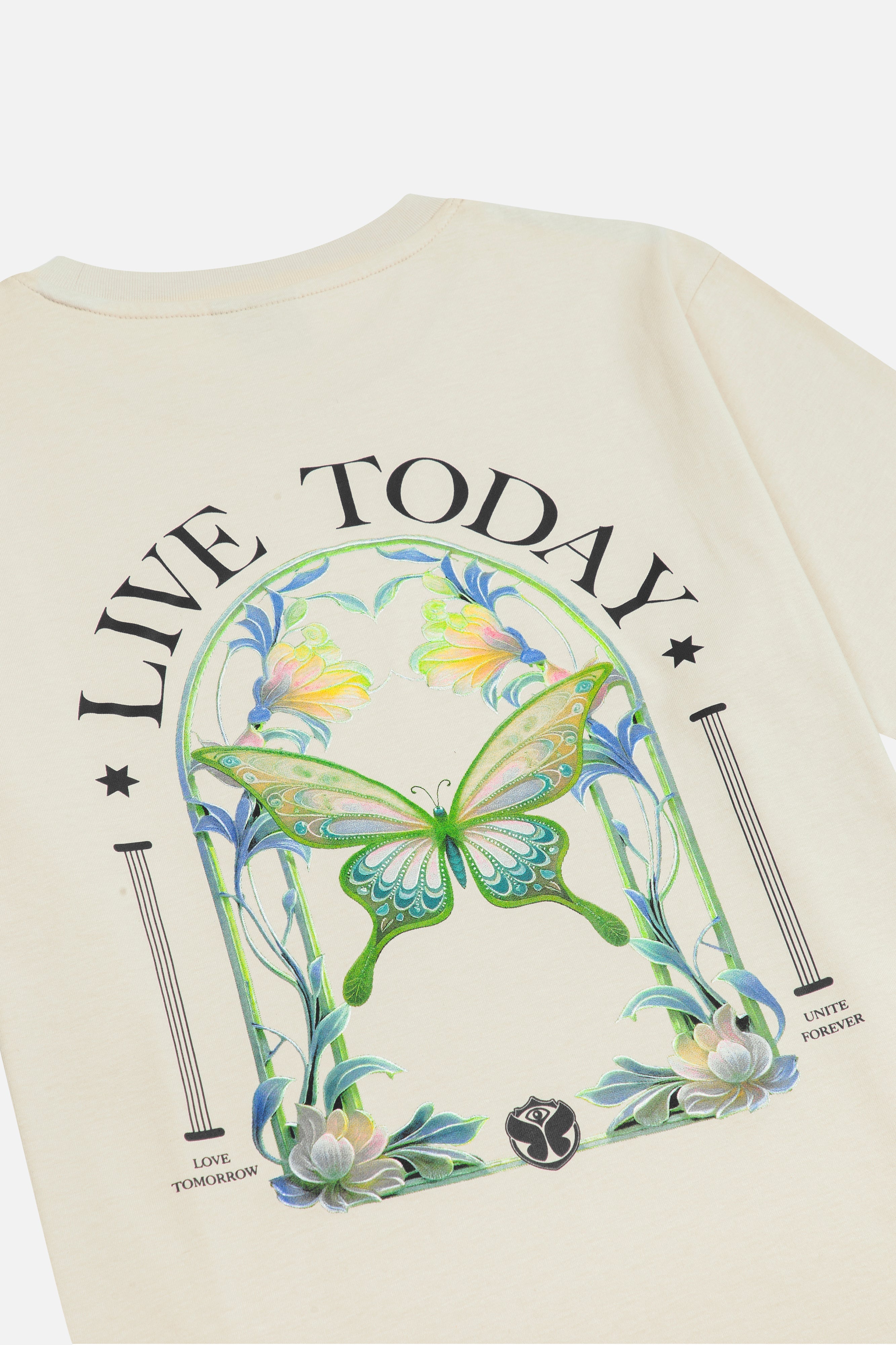 BUTTERFLY LIVE TODAY T-SHIRT