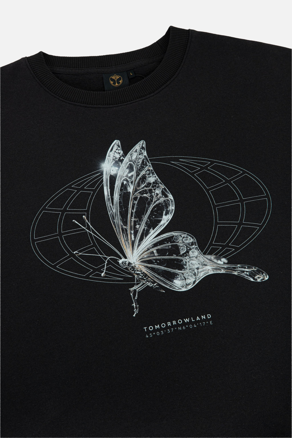 GLASS BUTTERFLY SWEATSHIRT