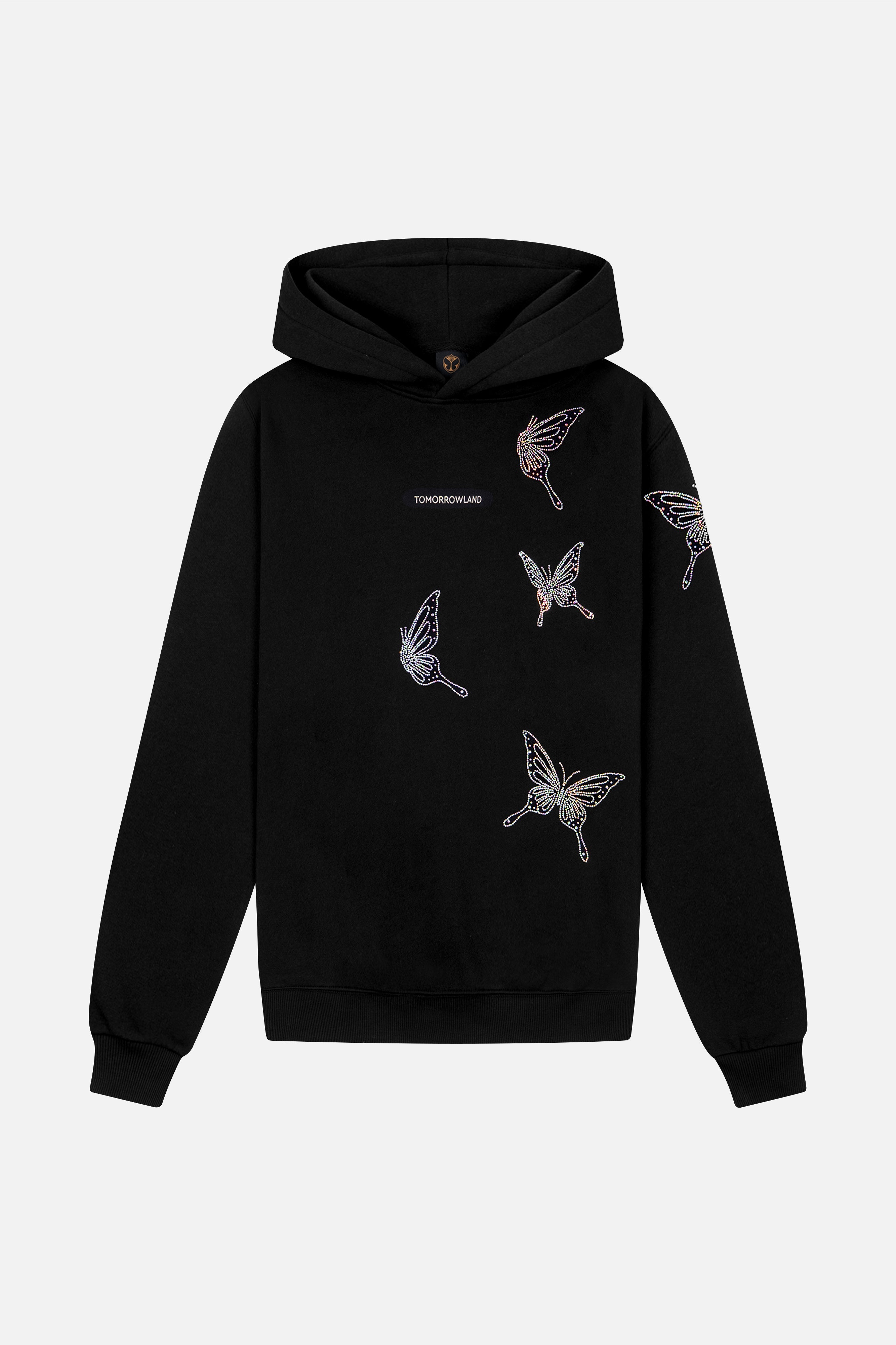 BUTTERFLY SPARKLE HOODIE WOMEN