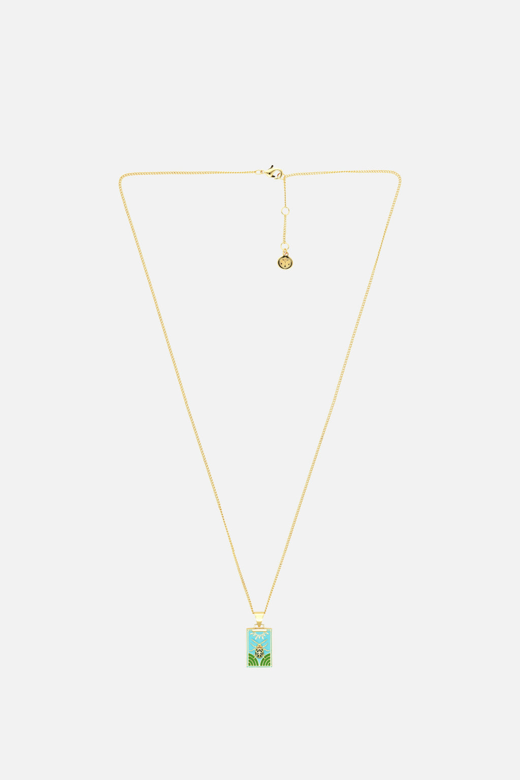 BEETLE PENDANT NECKLACE