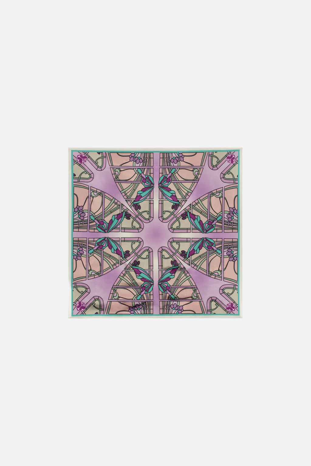 BUTTERFLY VITRAIL HEAD SCARF