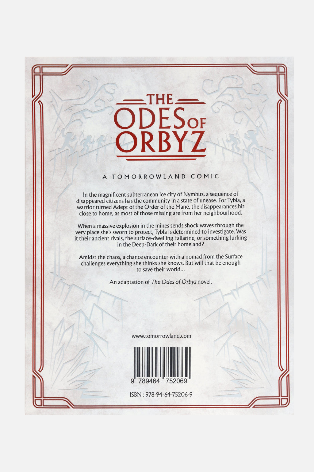 COMIC BOOK THE ODES OF ORBYZ
