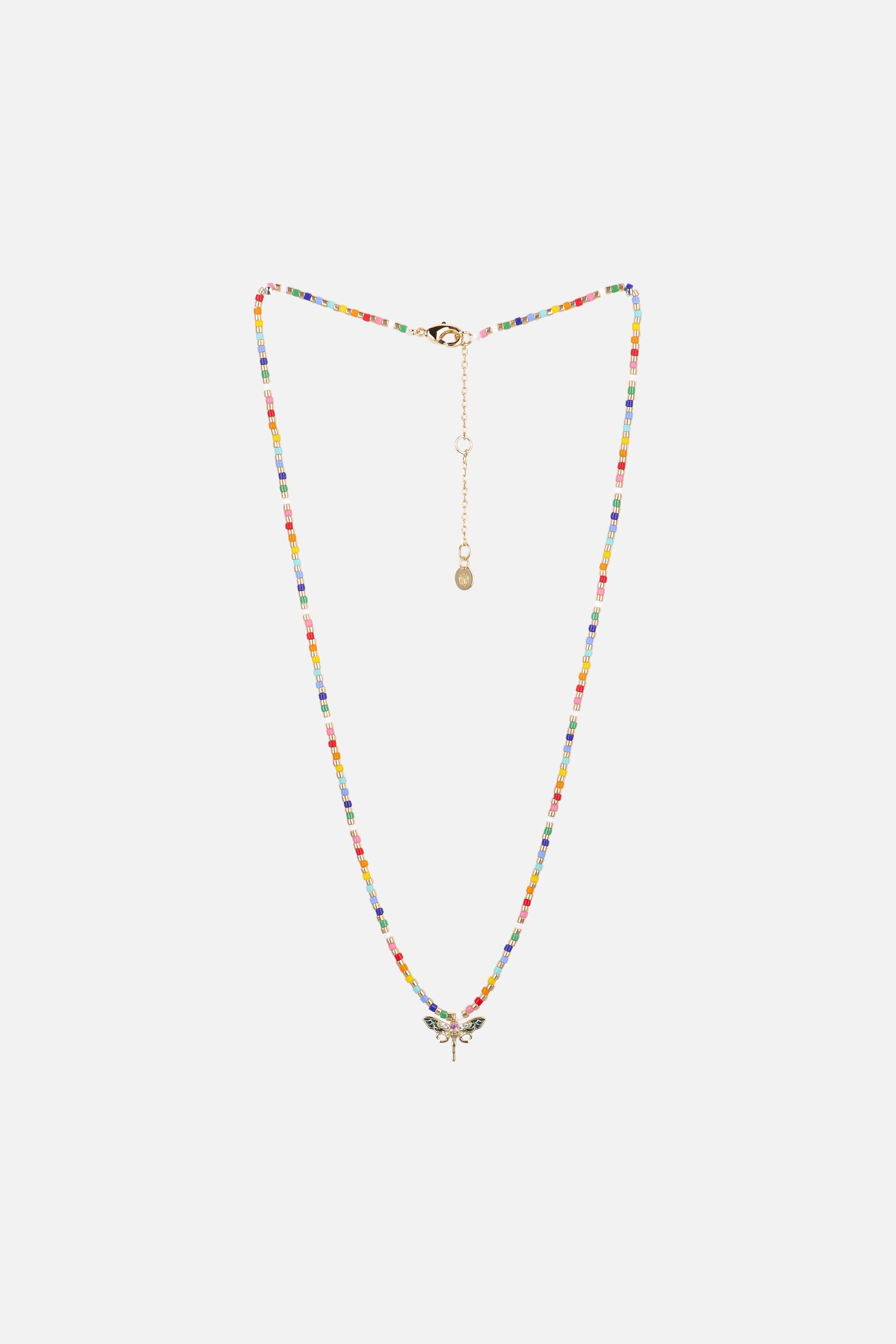 DRAGONFLY RAINBOW NECKLACE