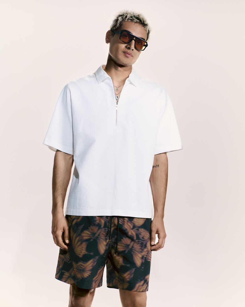 BUTTERFLY SWIM SHORTS