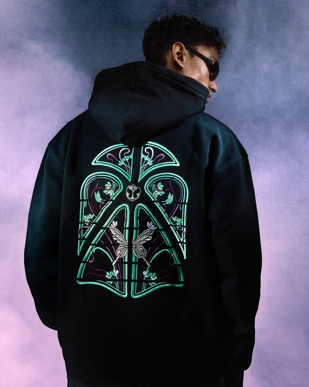 BUTTERFLY VITRAIL HOODIE