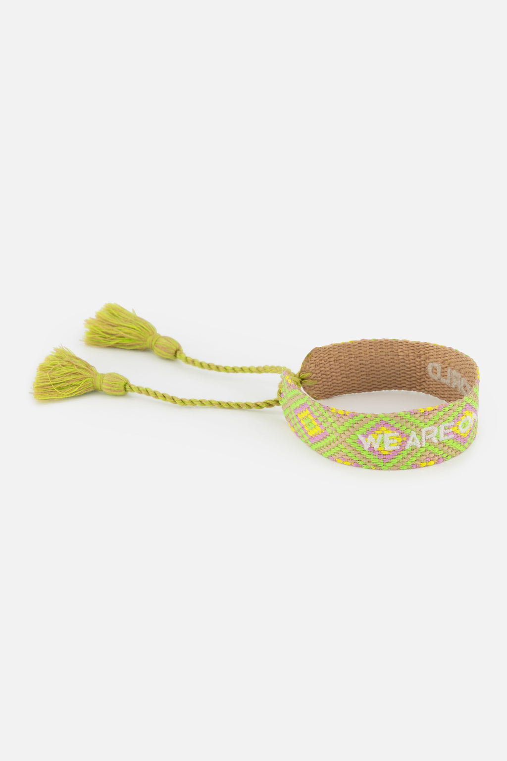 WE ARE ONE WOVEN BRACELET